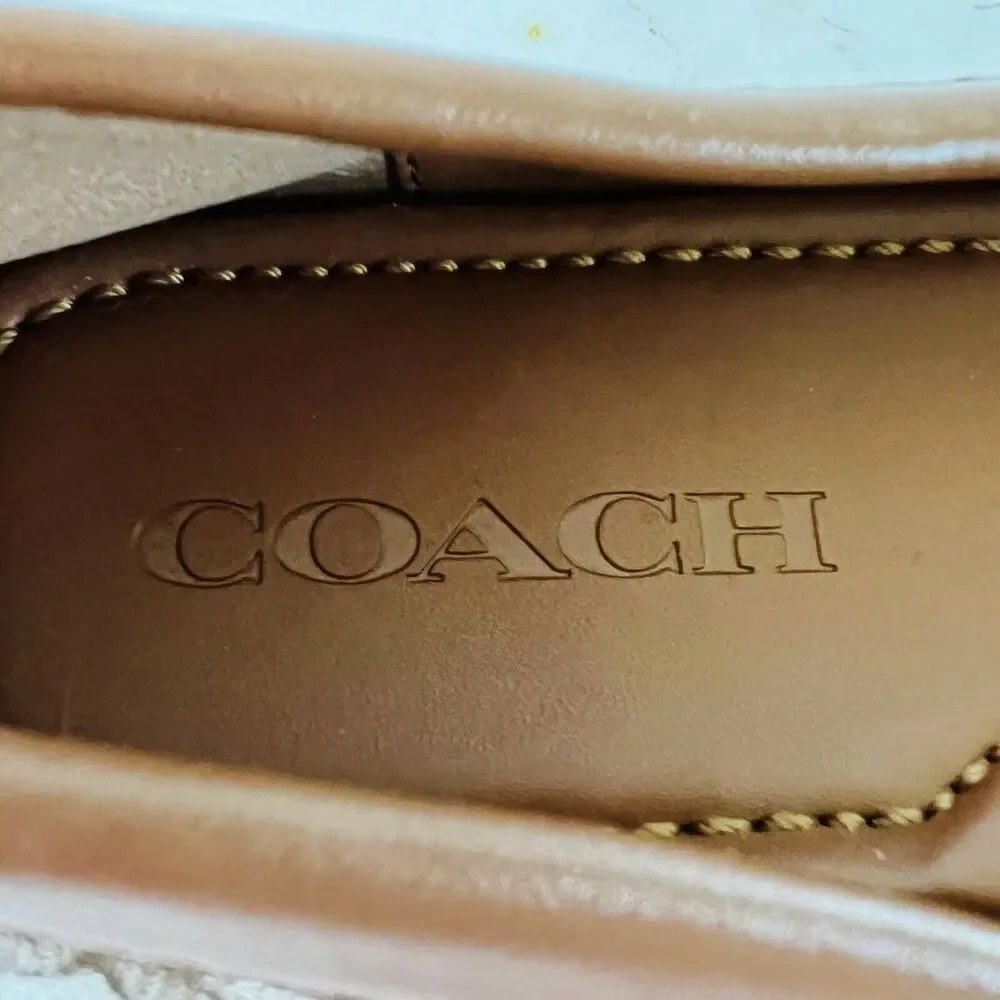 Coach khaki saddle